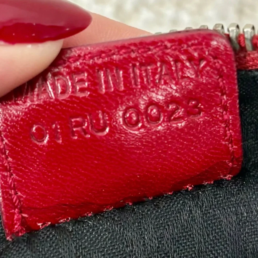 Authentic Dior Mulitcolour Canvas Le Victim Mini Saddle Bag Pochette - Picture 9 of 9